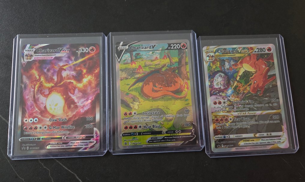 Pokémon - 3 Card - Charizard SWSH 160,161,162 Προωθητική κάρτα - Sword & Shield #2.1