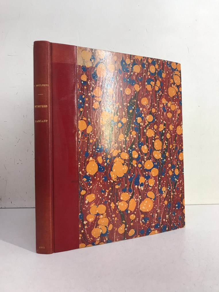 René Boylesve, Pierre Hepp / Serge de Solomko - Nymphes dansant avec des satyres. [1/25 sur Japon avec suite de 9 eaux-fortes en couleurs] - 1913 #1.0