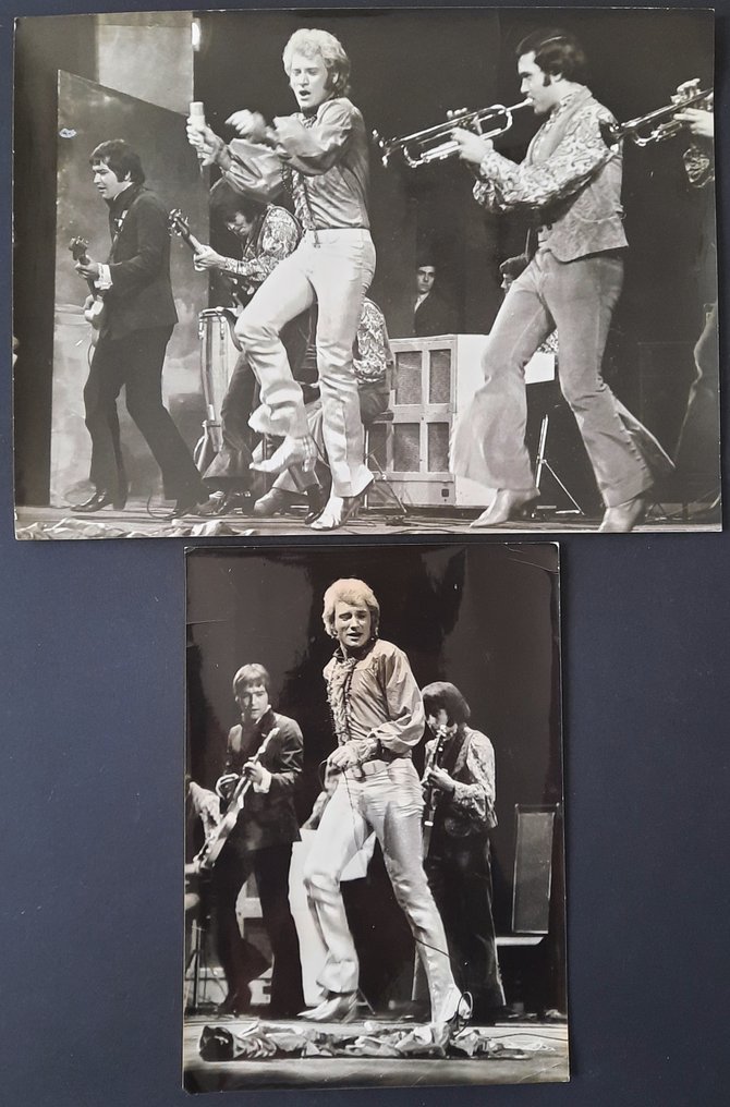 Associated Press Photo Keystone - 2 Photographies Jhonny Hallyday au Gala de l Unicef 1967 #1.0