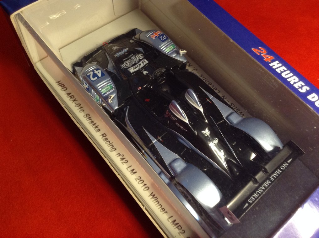 Spark 1:43 - 模型賽車 - ref. #S2571 HPD ARX-01c (Courage) Strakka Racing 5° 24h Le Mans (LMP2 winner) 2012 #42 - 卓越品质——限量版,如今难以找到 #2.1
