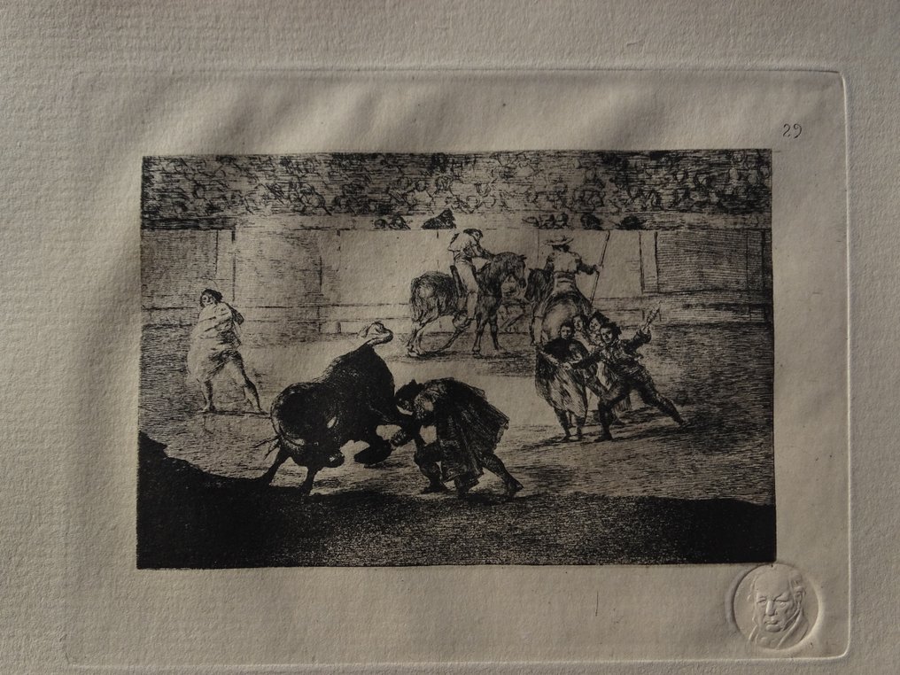 Francisco De Goya (1746-1828) after - Bullfighting #1.0