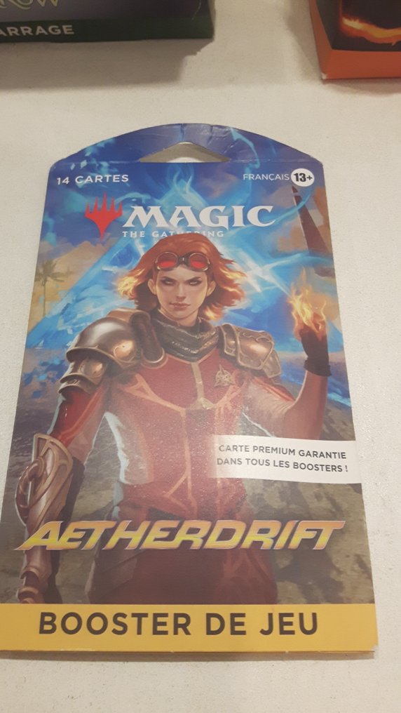 Wizards of The Coast - 3 Booster pack - Magic: The Gathering - Lot Magic The Gathering - Aetherdrift, Bloomburrow Kit de démarrage, Innistrad Chasse de Minuit #4.3