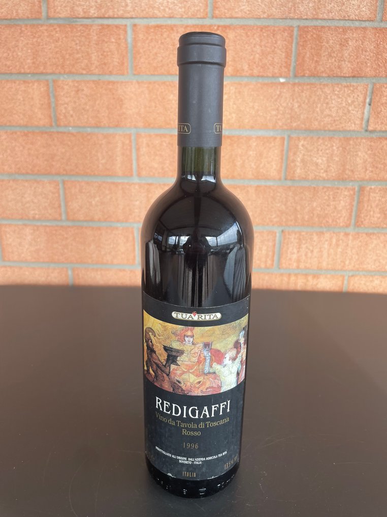 1996 Tua Rita, Redigaffi - Toskania IGT - 1 Butelka (0,75 l) #1.0