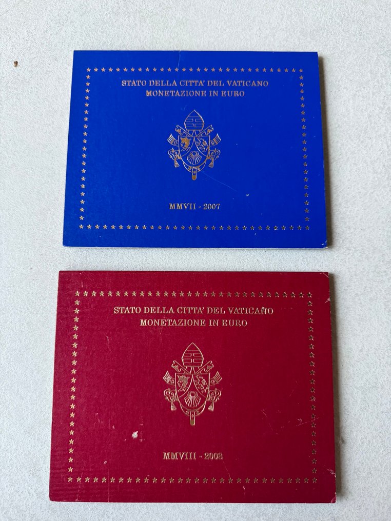 Vatikan. Year Set (BU) 2003/2023 (17 sets) #2.1