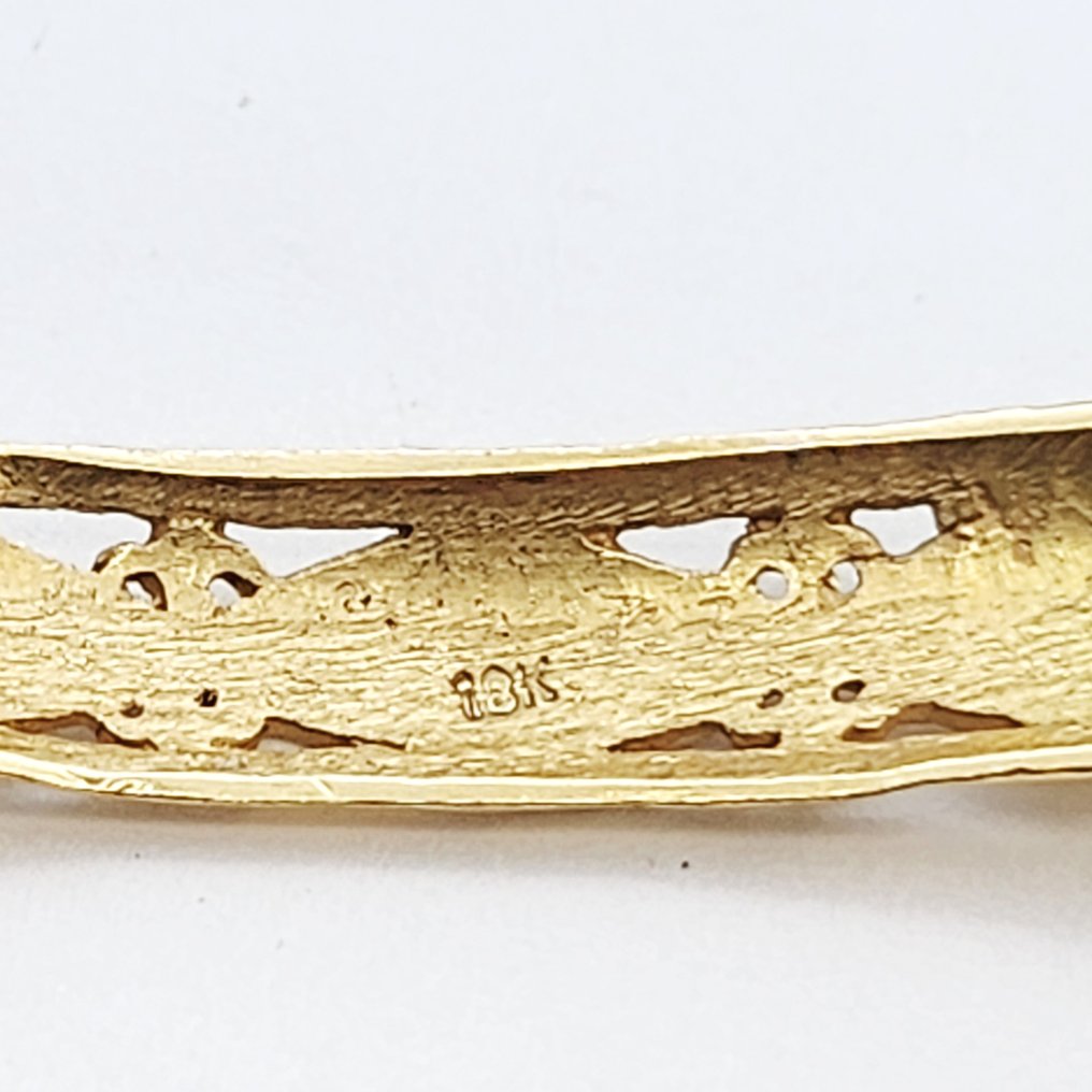 手镯 - 18K包金 黄金 #4.3