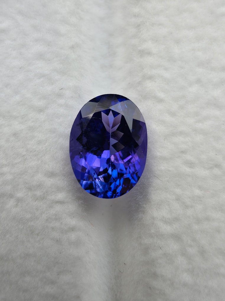 藍色, 紫羅蘭色 坦桑石 - 1.62 ct - Antwerp Laboratory for Gemstone Testing (ALGT) #1.0