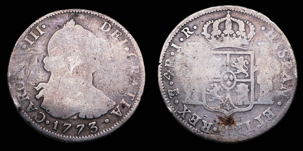 Kingdom of Spain. Carlos III. 4 Reales Potosi 1773  (No reserve price) #1.0