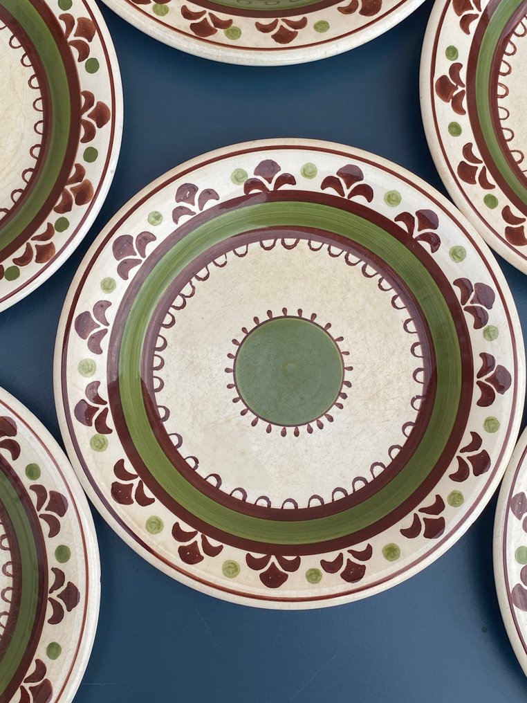 Richard Ginori - Mondovi - Σερβίτσιο τραπεζιού για 6 (6) - Κεραμικό, Πήλινο, Σμάλτο - Πολύ Σπάνιο #3.2