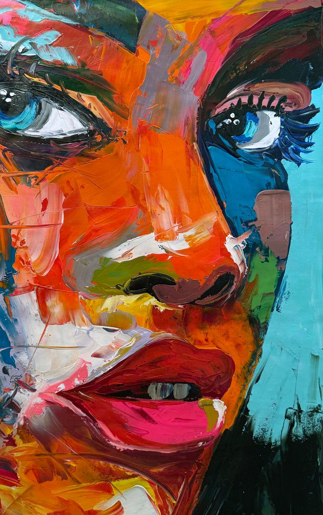 Loïc Tuhal (1962) - Vanité _ grand format 91x60cm #3.2