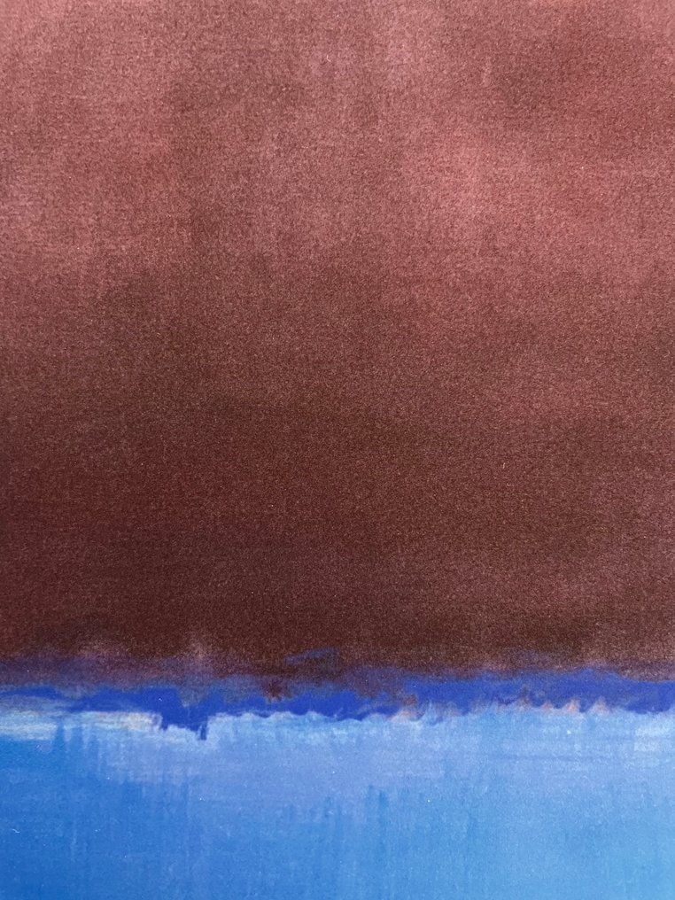 Mark Rothko (after) - No. 61 (Rust and Blue) [Brown Blue, Brown on Blue] - Giclée - 1998 - COA #4.3