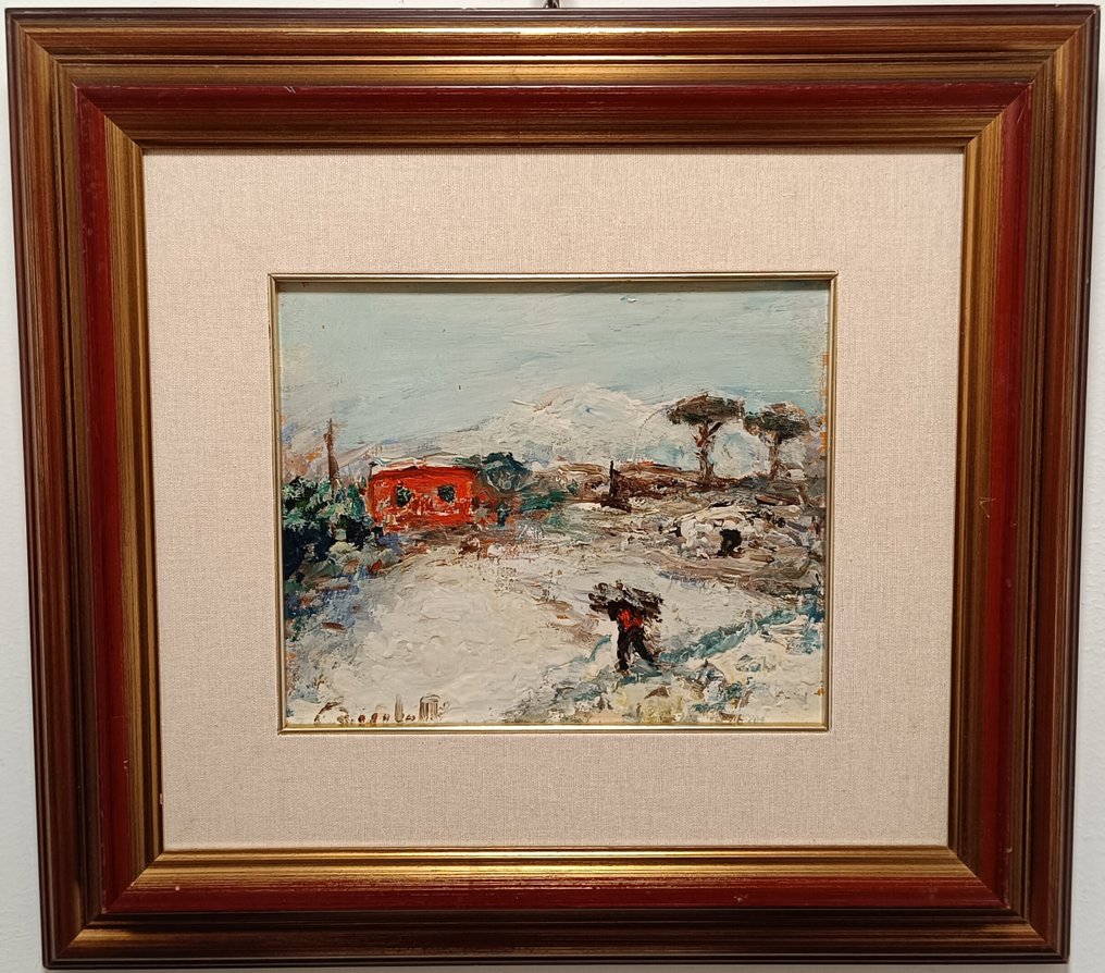 Gaetano Bocchetti (1888-1990) - Nevicata #2.1