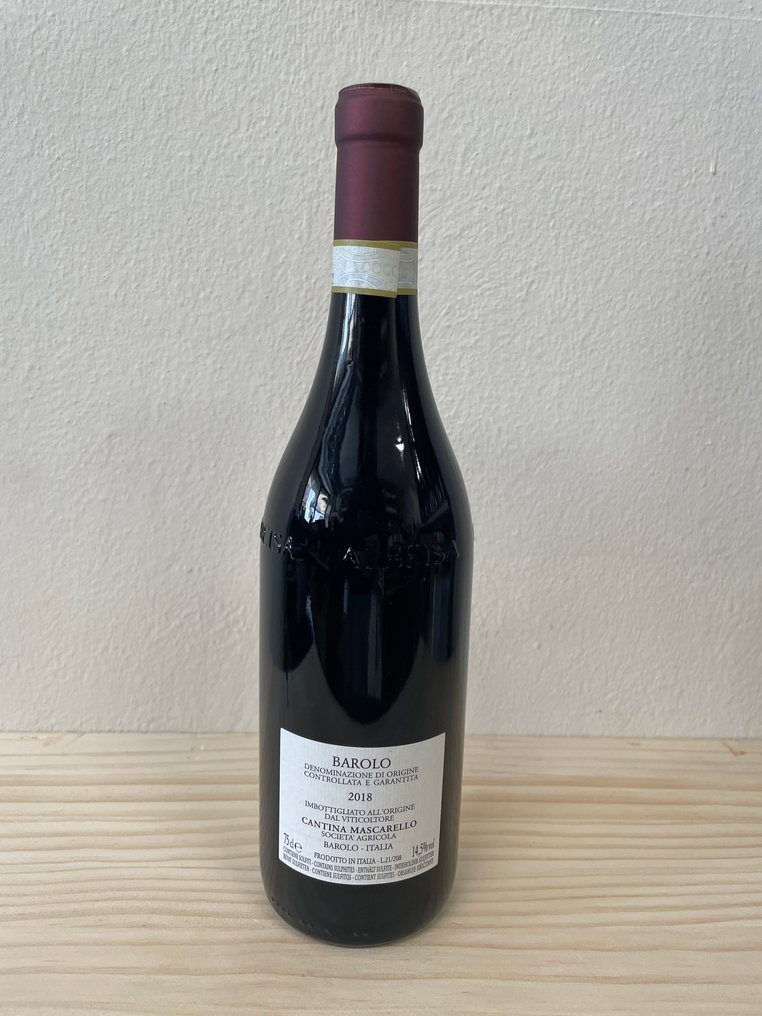 2018 Bartolo Mascarello - Μπαρόλο - 1 Φιάλη (0,75L) #3.2
