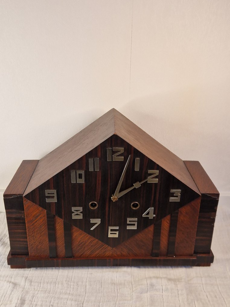 阿姆斯特丹校鐘 - Junghans -   木, 黃銅 - 1920-1930 #1.0