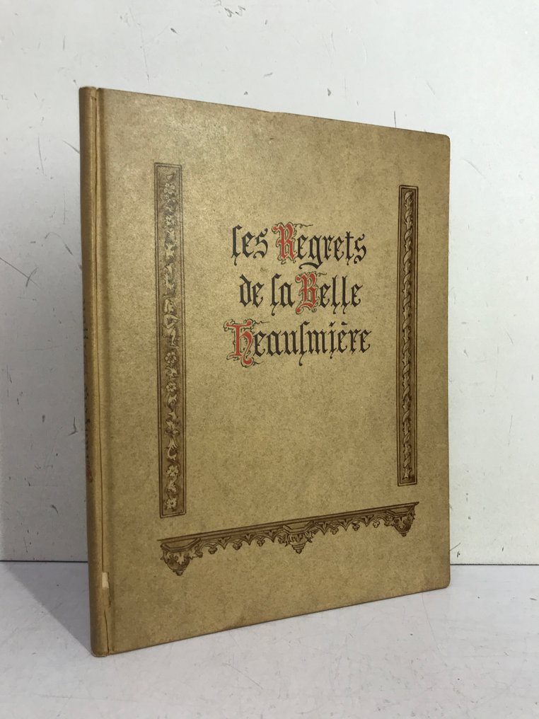 François Villon / Joseph Hémard - Les regrets de la belle Heaulmière jà parvenue à vieillesse - 1921 #1.0