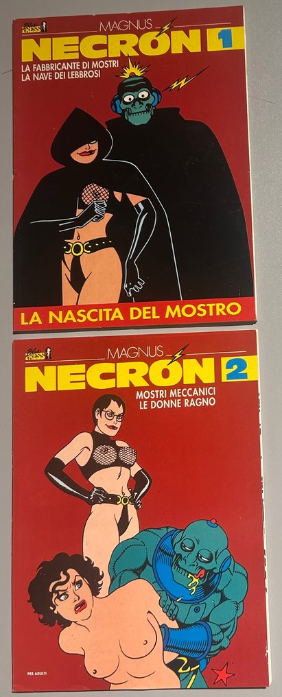 Necron + Novelle Erotiche - collana completa - 8 Album - 1990/1991 #1.0