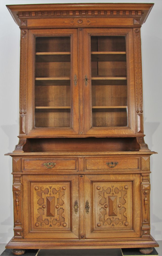 Udstillingsmontre - Egetræ - Levering mulig #1.0