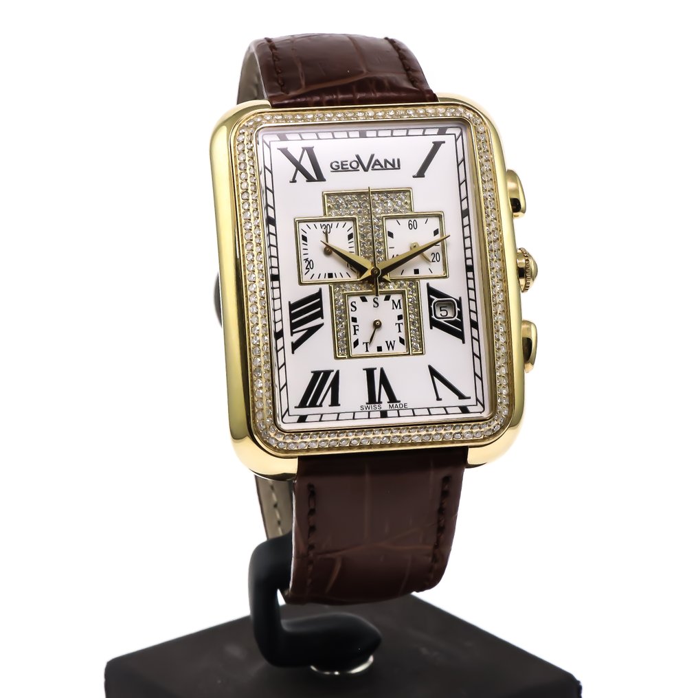 GEOVANI - Swiss Diamond Watch - GOC501-GL-D-1 - χωρίς τιμή ασφαλείας - Άνδρες - 2000-2010  #1.0