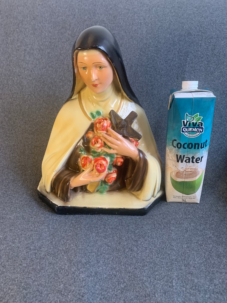 Billede - Helgen Thérèse - Gips - 1940-1950 #1.0