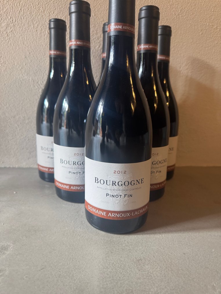 2012 Domaine Arnoux-Lachaux, Pinot Fin - Bourgogne - 6 Flaskor (0,75L) #1.0