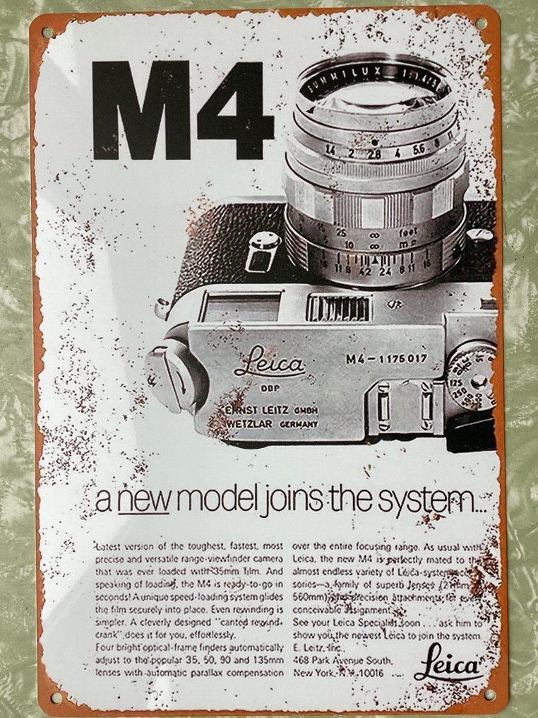 Leica M4 Masking board #1.0