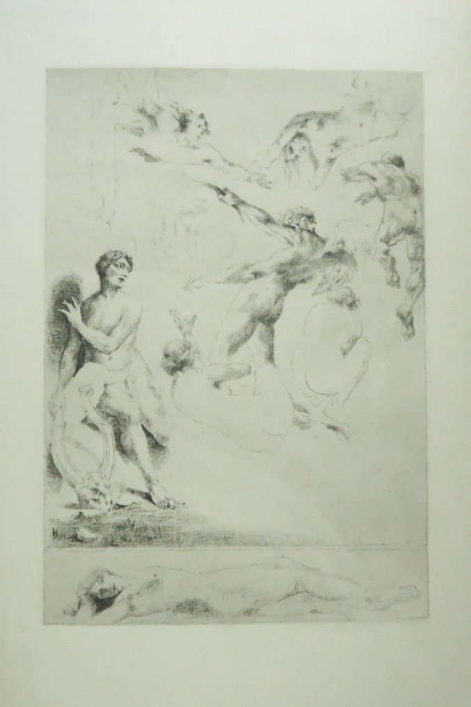 Charles Guérin / William Fel - ‎Douze sonnets [ex. de tête sur Japon n°2/60, triple-état du frontispice] - 1922 #2.1