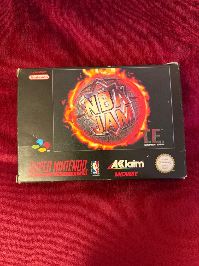 Nintendo - Snes - Super Nintendo - NBA Jam Tournament Edition - Video game - In original box #1.0