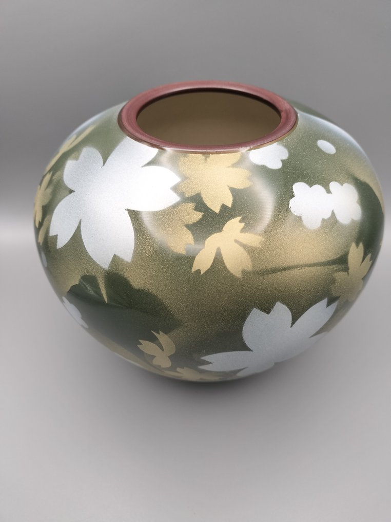 Βάζο - Κεραμικό - Ιαπωνία - Kutani ware (χωρίς τιμή ασφαλείας) #3.2