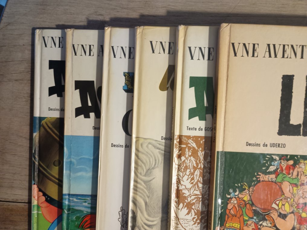 Asterix - 6x C - EO/Ré - 6 Album - 1967/1973 #1.0