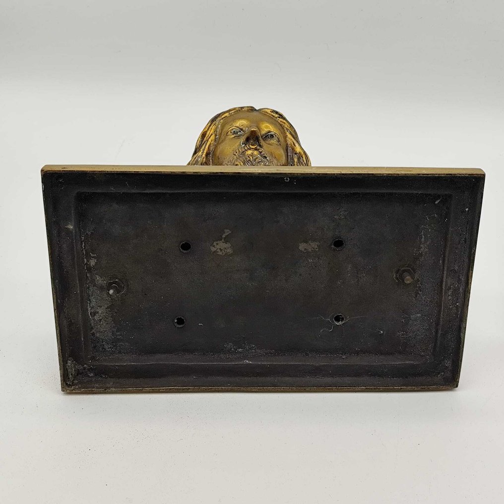 Sculpture, Cristo - 26 cm - Gilt bronze #3.2