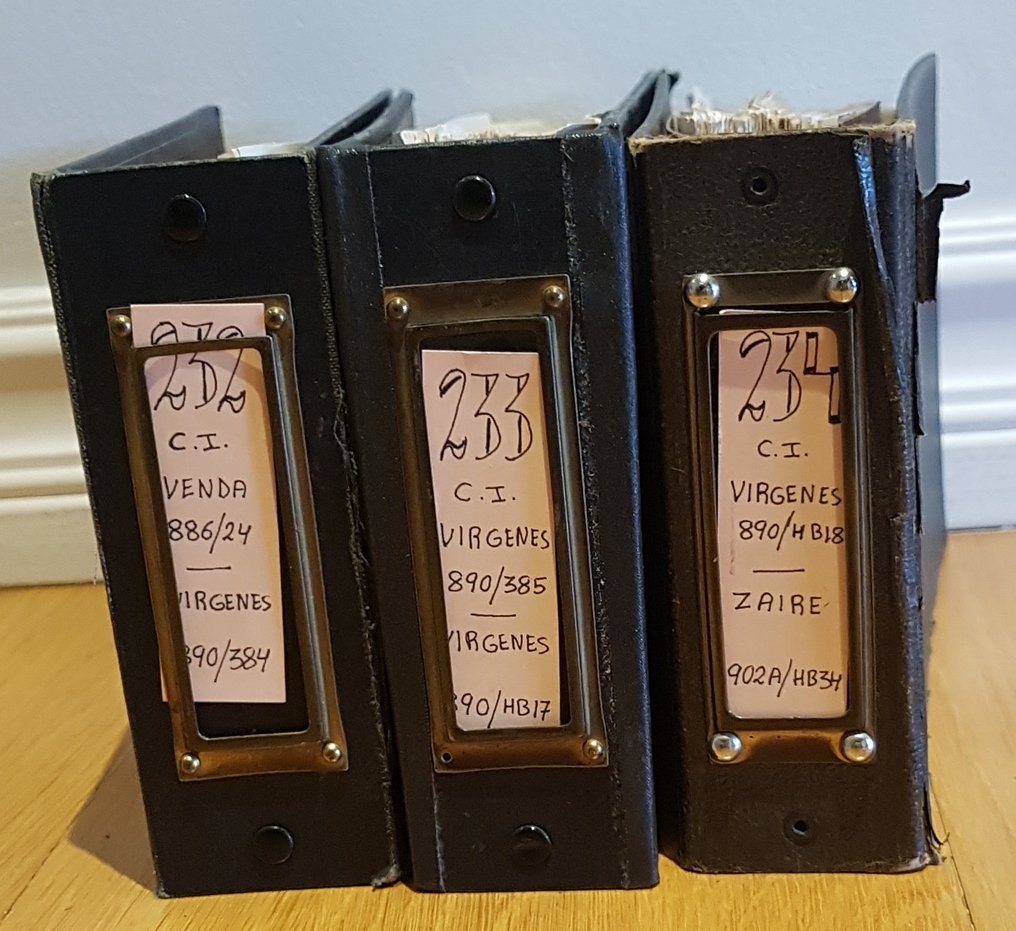 Britse Maagdeneilanden 1904/2002 - Geavanceerde collectie in 3 oude albums. 99,9% nieuw zonder fijasellos. #1.0