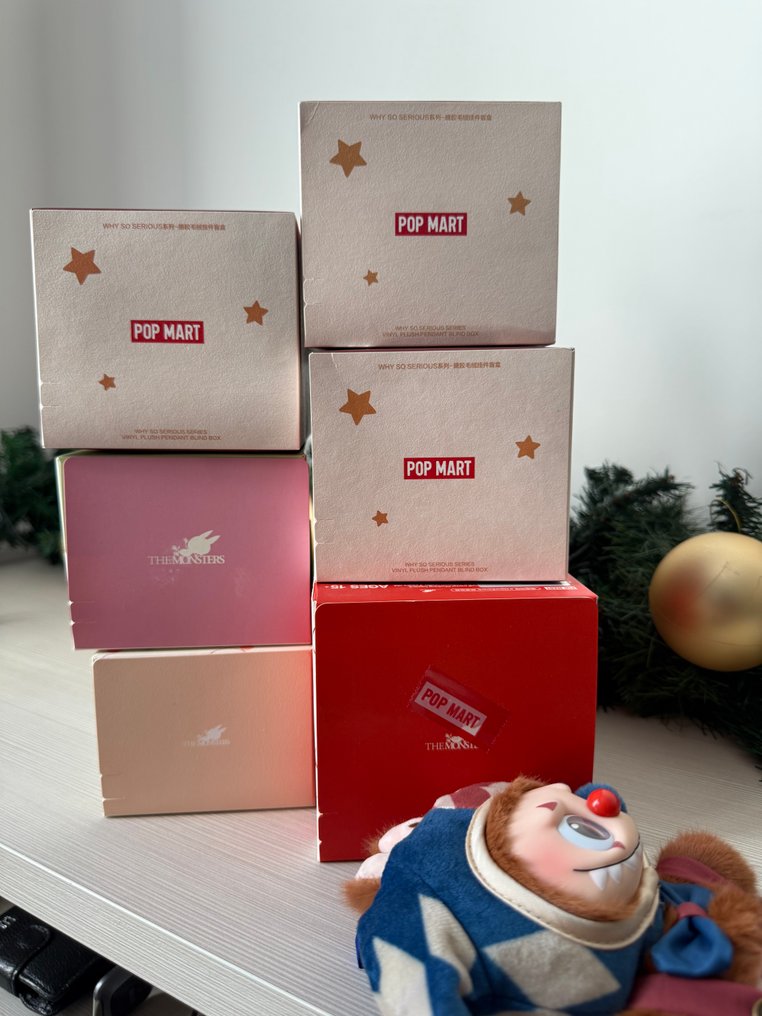 Pop Mart  - Nukke Lotto Labubu – 6 Box Sigillate + Juggling Clown | Con scontrini in foto - 2020- #4.3