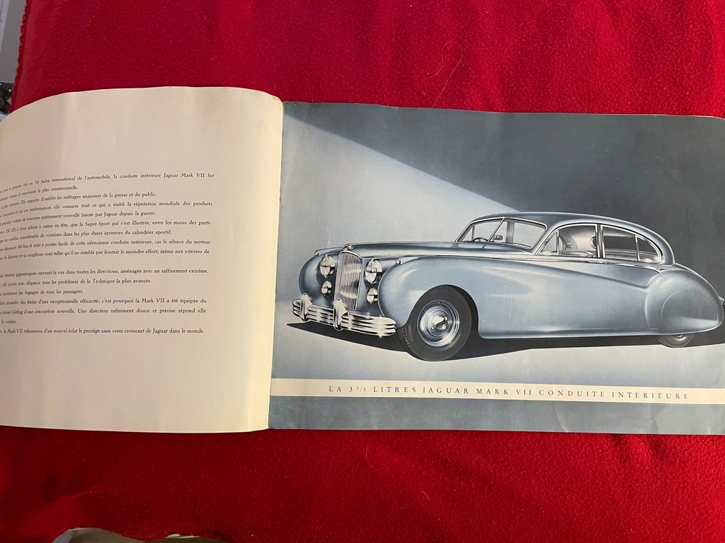 Jaguar MK VII - Διαφημιστικό φυλλάδιο - 1950 #2.1