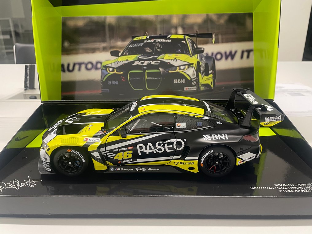 MiniChamps 1:18 - Model car - BMW M4 GT3 Team WRT VR46 #1.0
