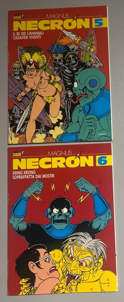 Necron + Novelle Erotiche - collana completa - 8 Album - 1990/1991 #3.2