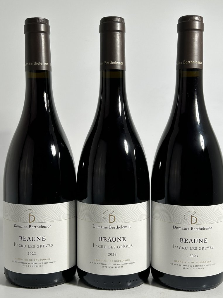 2023 Domaine Berthelemot - "Les Grèves" - Beaune 1er Cru - 3 Botellas (0,75 L) #1.0