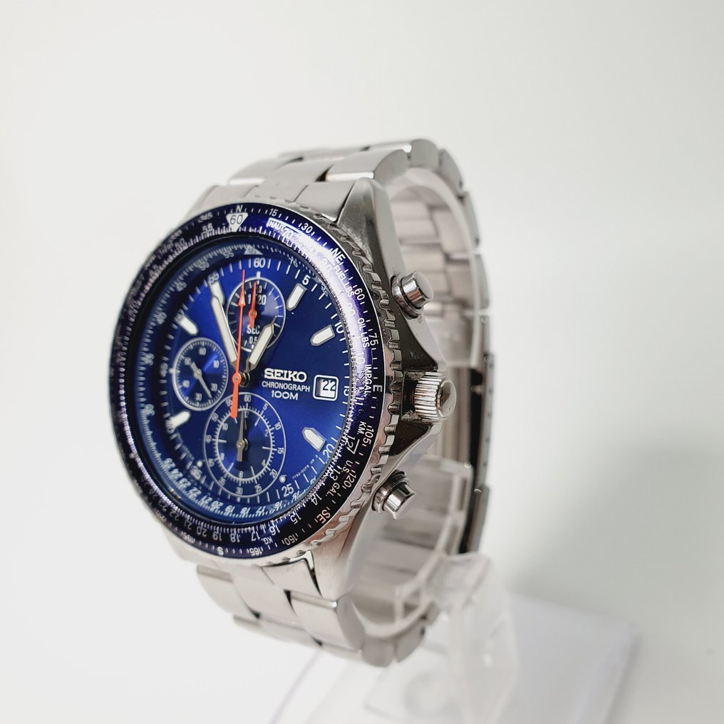 Seiko - Chronograph - Ingen reservasjonspris - 7T92-0CF0 - Herre - 2010-2020 #2.1
