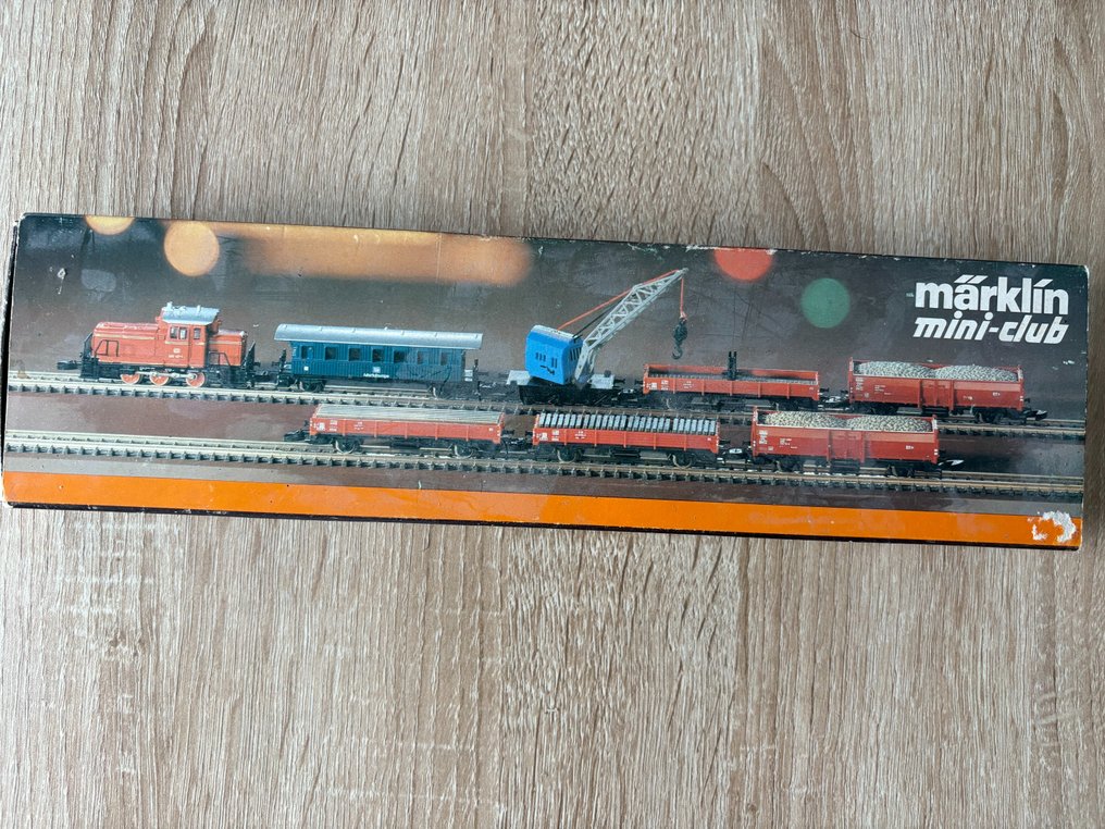 Märklin Z - 8103 - Βαγόνι τρένου μοντελισμού (7) - Σετ Märklin mini-club αρ. αναφ. 8103. Κουτί και θήκες αρχικής εμφάνισης ορατές. Κατάσταση: - DB #2.1