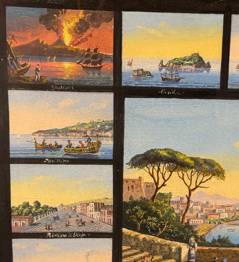 義大利學派 (XX) - Varie località di Napoli in miniatura #4.3