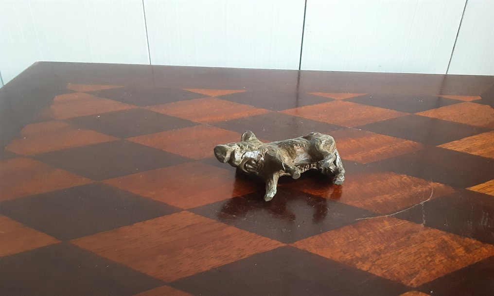 P. Chenet - Statue, everzwijn - 4 cm - Bronze #2.1