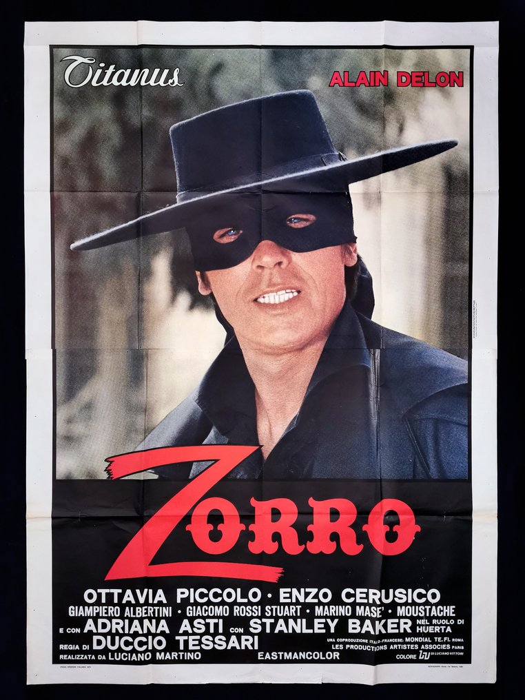 Alain Delon - Duccio Tessari - Zorro - 15 - 1970s #1.0