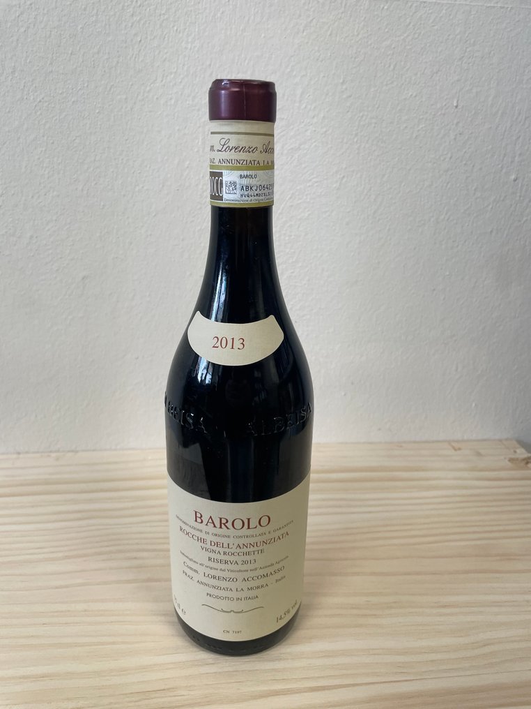2013 Lorenzo Accomasso Rocche dell'Annunziata Vigna Rocchette - Barolo Riserva - 1 Flasche (0,75Â l) #4.3