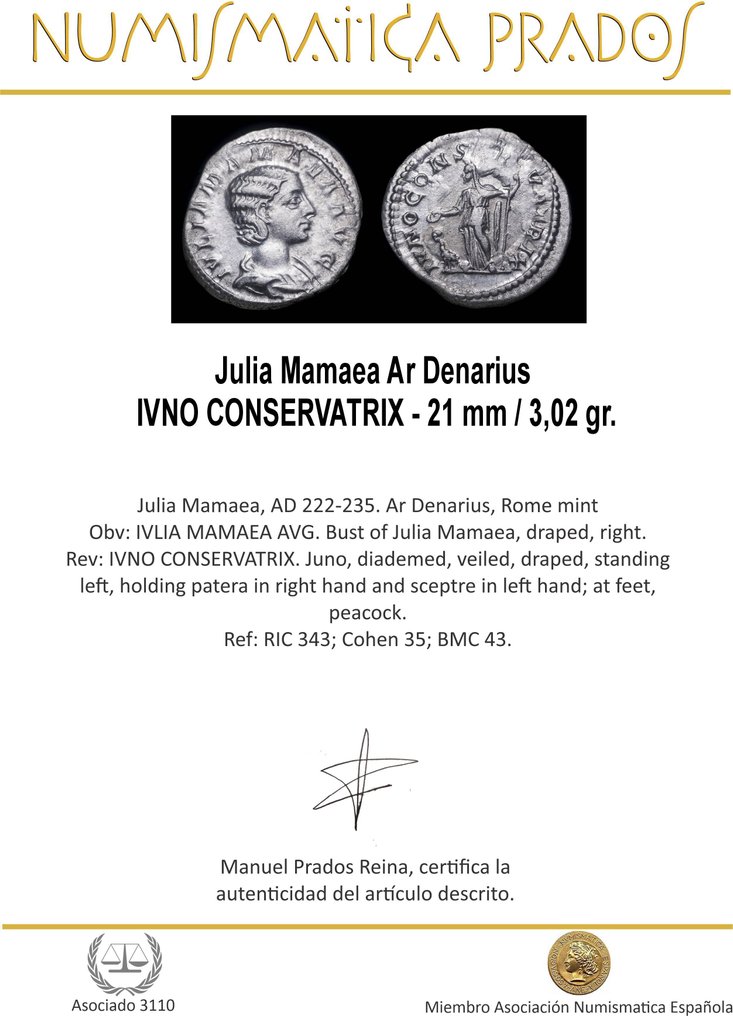 Római Birodalom. Julia Maesa (Augusta, AD 218-224/5). Denarius (Nincs minimálár) #1.0