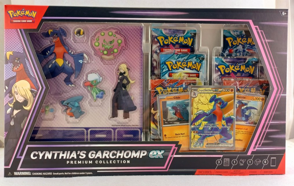 Pokémon - 1 Box - Cynthia's Garchomp Ex - Premium Collection - Various sets #1.0