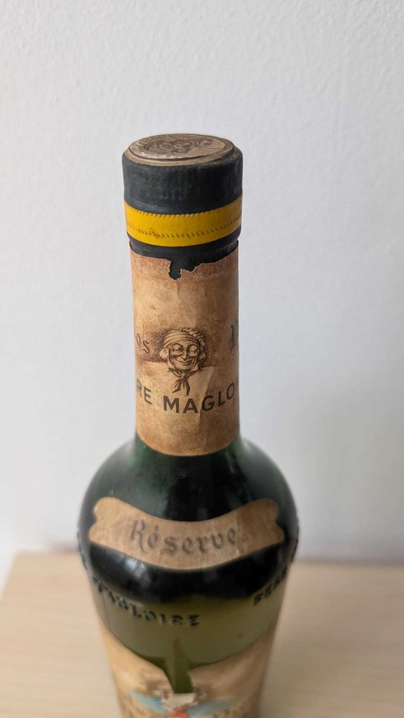 Père Magloire - Calvados Vieille Réserve Cordon Rouge 12yo + Cordon Jaune - b. Jaren 1960, Jaren 1970 - 70cl - 2 flessen #1.0