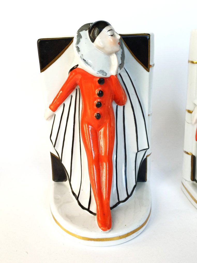 Kirjatuet (2) - Posliini - Pierrot, Pierrette #2.1