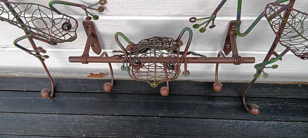 Coat rack - Cast iron - Europe - Handmade coat rack hooks (No reserve price) #3.2