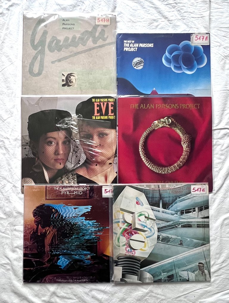 Alan Parsons Project - Useita teoksia - LP-albumit (useita esineitä) - 1980 #1.0