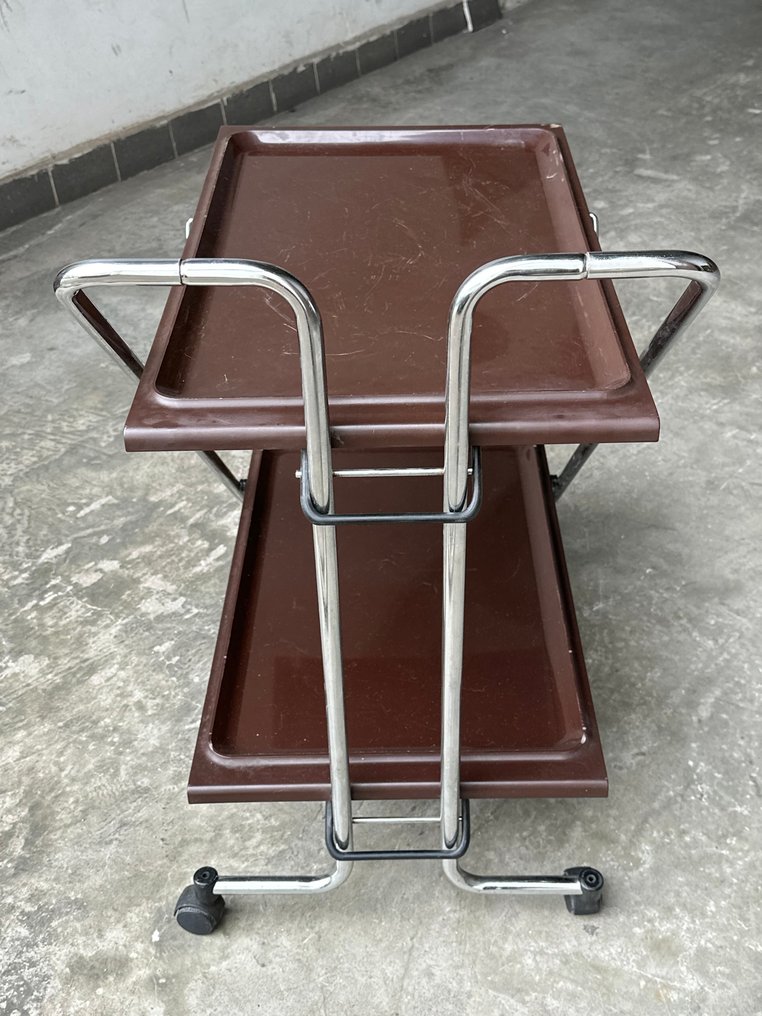 Carrello portavivande - Metallo, Plastica - Carrello pieghevole #4.3