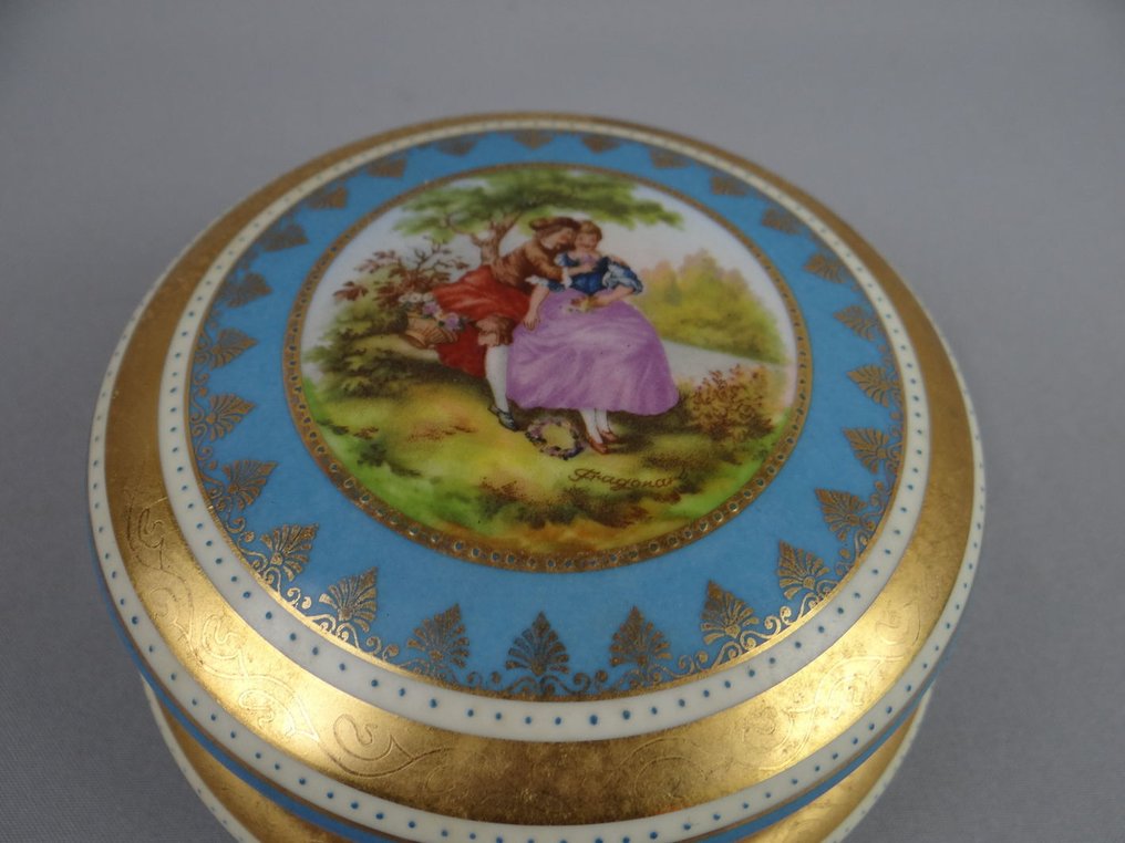 Sokerikko - Posliini - JK Decor Carlsbad Box #1.0