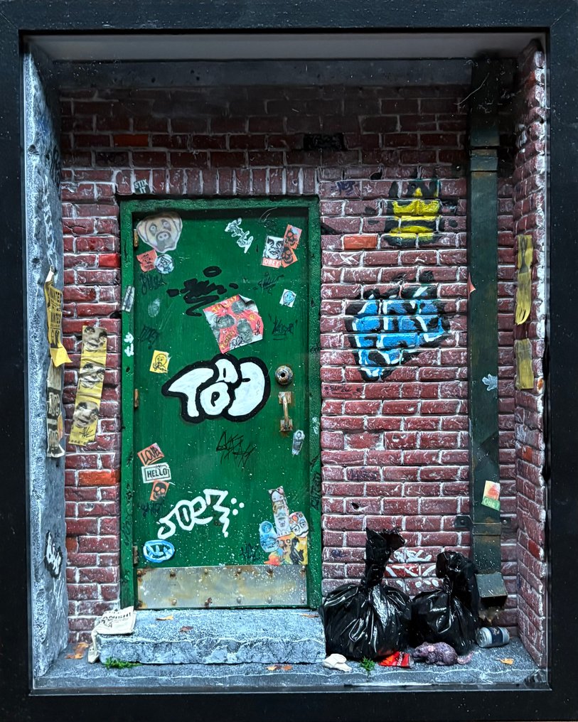 Sergiusz Kurczuk - NYC Idustrial Diorama 1:12 Shadowbox #1.0